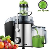 [아마존 핫딜] [아마존핫딜]AICOK Juicer Aicok Juicer Machines Ultra 1000W Power, 75MM Wide Mouth Juice Extractor Centrifugal Juicer Easy to Clean, 2 Speed Fruit Juicer for Whole Fruit and Vegetables, Non-Slip Feet