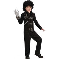 Rubies Michael Jackson Childs Bad Buckle Jacket Costume Accessory, Large