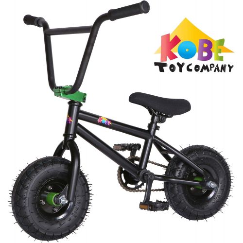  Kobe Mini BMX Bike - Black Green