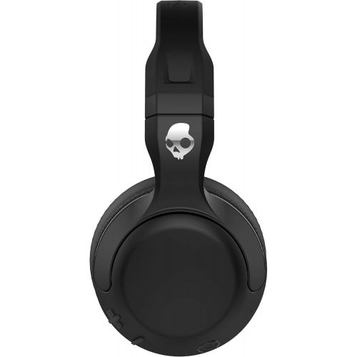  Skullcandy Hesh 2 Bluetooth Wireless Over-Ear Headphones with Microphone, Supreme Sound and Powerful Bass, 15-Hour Rechargeable Battery, Soft Synthetic Leather Ear Cushions, Black