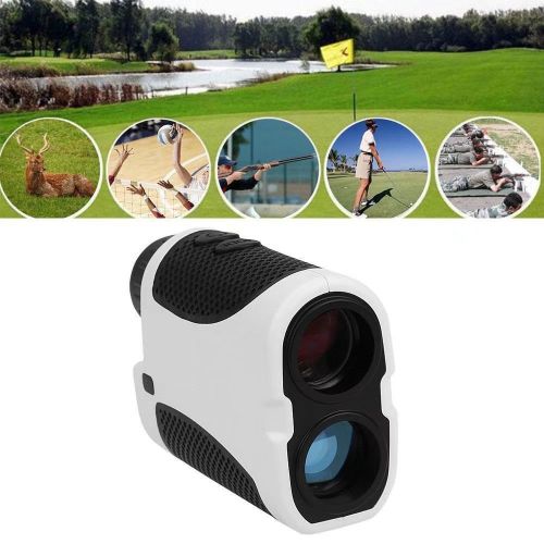  JahyShow Golf Rangefinder - Laser Golf Range Finder Laser Binoculars Accurate to 1 Yard, 400 Yard Range, 6X Magnification, Carrying Case
