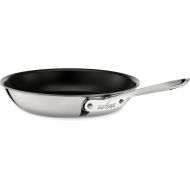 All-Clad 4110 NS R2 Stainless Steel Tri-Ply Bonded Dishwasher Safe PFOA-free Non-Stick Fry Pan  Cookware, 10-Inch, Silver