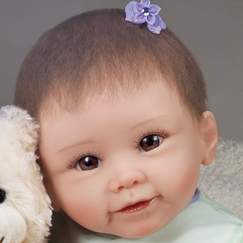  The Ashton-Drake Galleries Baby Doll: Lily And Gracie Bear Baby Doll by Ashton Drake