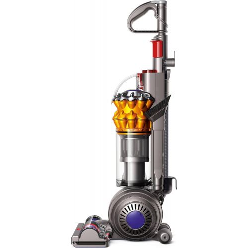 다이슨 Dyson Small Ball Multi Floor Upright Vacuum Cleaner, Iron/Yellow