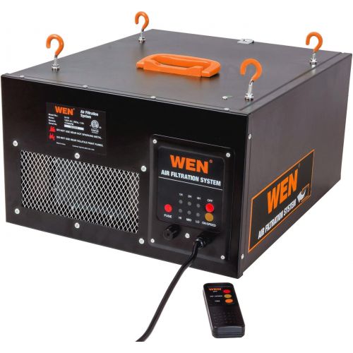  WEN 3410 3-Speed Remote-Controlled Air Filtration System (300350400 CFM)