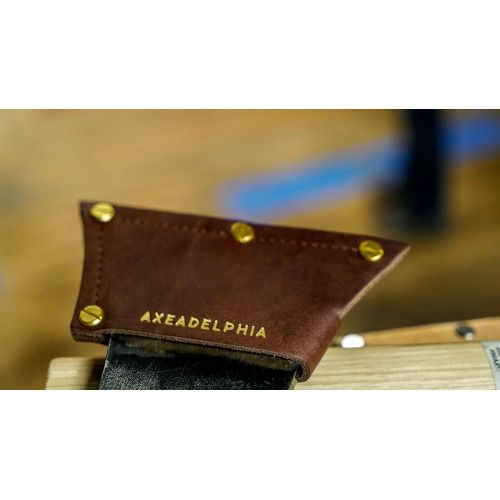  [아마존베스트]Axeadelphia Axe Gang Genuine Leather Sheath