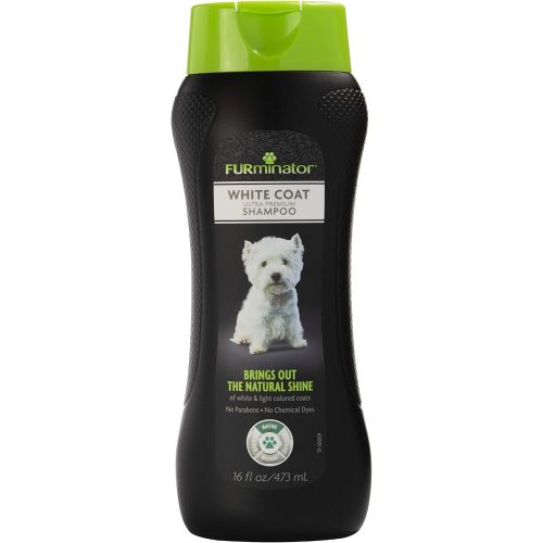  Furminator White Coat Ultra Premium Dog Shampoo, 1-Gallon