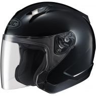 HJC Helmets HJC CL-JET Open-Face Motorcycle Helmet (Black, Large)