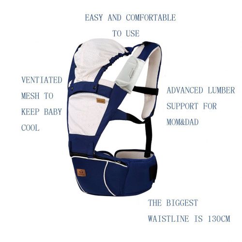  Bebear Bebamour New Style Designer Sling and Baby Carrier 2 in 1,Approved by U.S. Safety Standards,Dark Blue