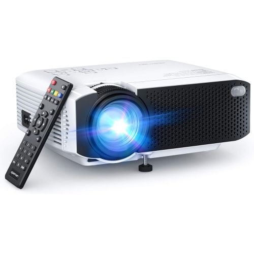 [아마존 핫딜]  [아마존핫딜]Projector, APEMAN Mini Portable 3500L Video Projector LED with Dual Speakers 45000 Hours Support HD 1080P HDMI/VGA/TF/AV/USB, Laptop/TV Box/Phone/PS4 for Home Theater Entertainment