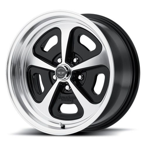  American Racing AMERICAN RACING VN501 500 MONO CAST Wheel with BLACK and Chromium (hexavalent compounds) (17 x 9. inches /5 x 72 mm, 0 mm Offset)