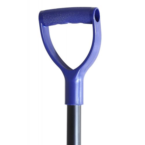  Superio 379 Heavy Duty Snow Shovel with Bend Handle and Metal Strip, One Size, Blue