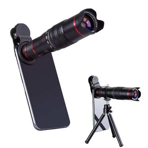  HXGD Mobile Camera Lens 22x Phone Camera Telephoto Lens, Double Regulation Phone Lens Attchment with Tripod for iPhoneX876,Samsung.Huawei Most Smartphone