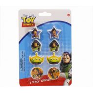 Visit the Disney Store Toy Story Erasers - Set of 8 Toy Story Erasers with 4 different Designs - 8 Pack Erasers