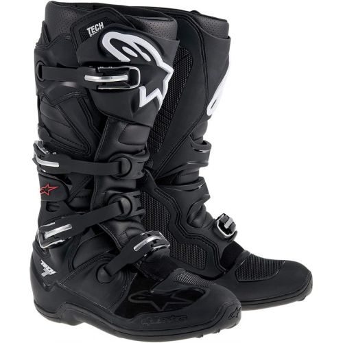 알파인스타 Alpinestars Tech 7 Mens Off-Road Motorcycle Boots - Black  13