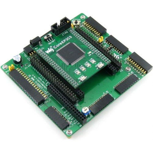  CQRobot Designed for ALTERA Cyclone III Series, Features the EP3C5 Onboard, Open Source Electronic Hardware EP3C5 FPGA Development Board Kit, Uses With Nios II Processor, With DVK601 Mothe