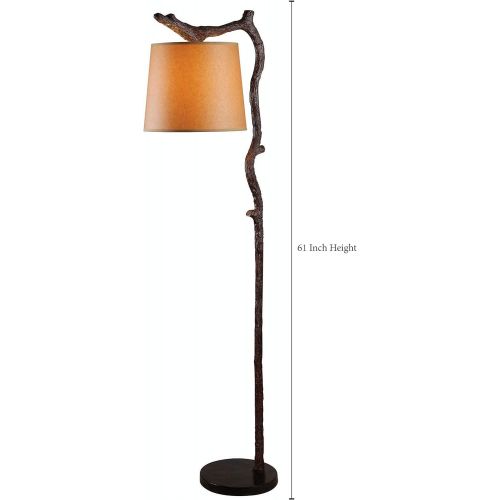  Kenroy Home 32452BRZD Overhang Floor Lamp, Bronze