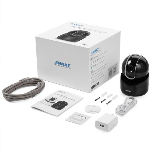  ANNKE Annke 2-Packed 720P HD CCTV Wireless Network IP Camera with Build-in Mic and Speaker