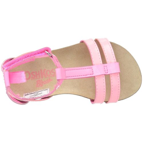  OshKosh+B%27Gosh Amazon.com | OshKosh BGosh Brae Girls T-Strap Sandal, Pink, 7 M US Toddler | Sandals