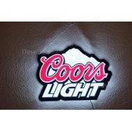DESUNG Desung.us Revolutionary Coors_Light LED Neon Light Sign Beer Bar Pub Sports Mancave 3rd Generation Sign 14 LEA02S