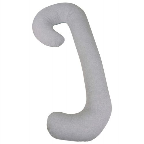  Leachco Snoogle Chic Jersey Total Body Pillow - Heather Gray