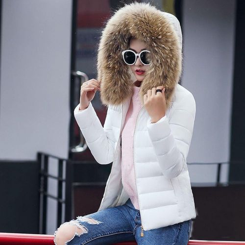  JESPER Fashion Solid Women Casual Thicker Winter Slim Puffer Coat Overcoat