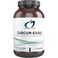 Designs for health Designs for Health - Curcum-Evail - Bioavailable Curcumin + Turmeric Oil, 120 Softgels