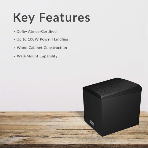 온쿄 [아마존베스트]Onkyo SKH-410 Dolby Atmos-Enabled Speaker System (Set of 2)