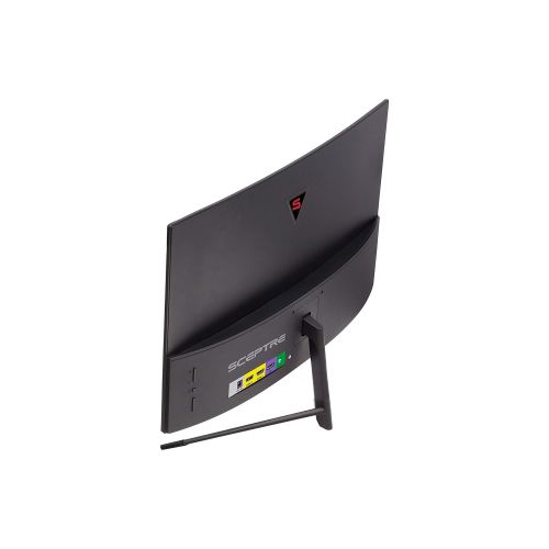  Sceptre 24 Curved 144Hz Gaming LED Monitor Edge-Less AMD FreeSync DisplayPort HDMI, Metal Black 2019 (C248B-144RN)