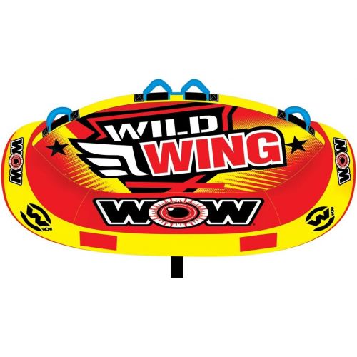  [아마존베스트]WOW Sports Towable Wild Wing Front and Back Tow Points Inflatable Raft