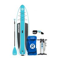 IROCKER iROCKER Cruiser Inflatable Stand Up Paddle Board 106 Long 33 Wide 6 Thick SUP Package