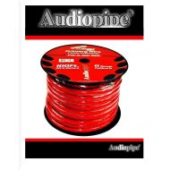 Audiopipe 0 GA GAUGE PW-0 RED POWER GROUND WIRE CABLE AUDIOPIPE CAR AUDIO AMP 100FT SPOOL