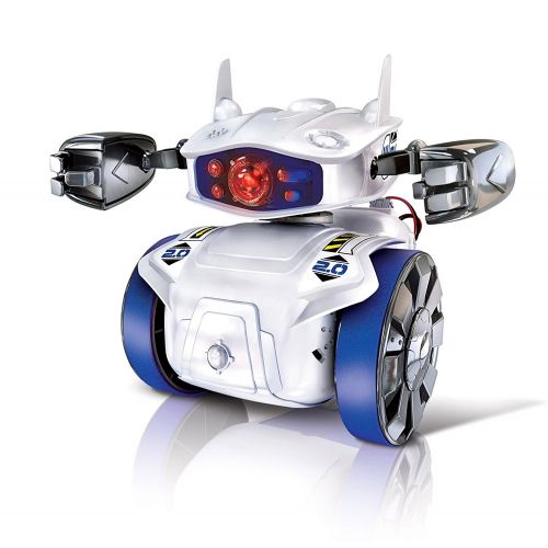  Clementoni Remarkable Cyber Robot Buddy, Technologic Programmable Robot Friend, Science & Play Assembly Kit, Ages 8 and Up