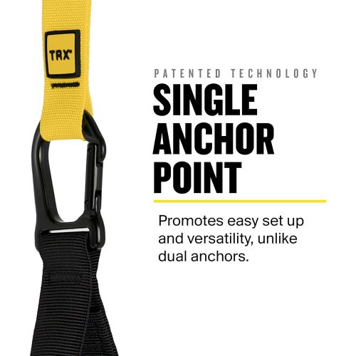  TRX GO Suspension Trainer System: Lightweight & Portable| Full Body Workouts, All Levels & All Goals| Includes Get Started Poster, 2 Workout Guides & IndoorOutdoor Anchors