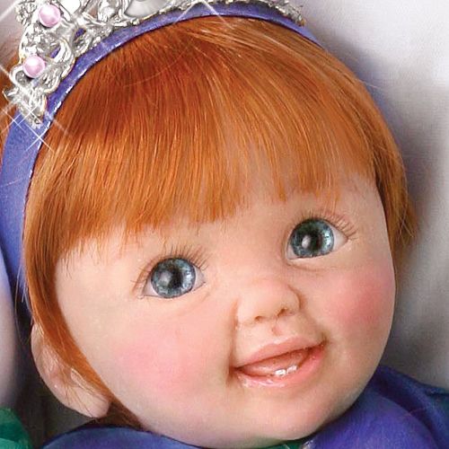 The Ashton-Drake Galleries Cheryl Hill Disneys Oceans Of Dreams: Lifelike Musical Baby Doll in Princess Ariel Outfit by Ashton Drake