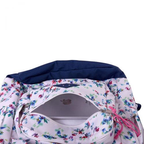  JanSport City Scout Laptop Backpack (Multi White Floral Haze)