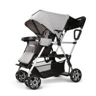 Cynebaby Double Stroller Convenience Urban Twin Carriage Stroller Tandem Collapsible Stroller All Terrain Double Pushchair for Toddler Girls and Boys Stable Stroller Frame with Bag Organize