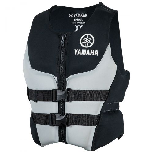 야마하 Yamaha Waverunner Life Jacket Neoprene Adult Premium Black Vest PFD
