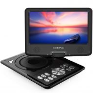 COOAU Portable DVD Player 11.5 with Game Joystick, Swivel HD Screen, Support Multi-Format, Region Free, Long Lasting Battery, Support AV-in/AV-Out/SD/USB, Blue