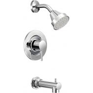 Moen T2193EP Align Posi-Temp Pressure Balancing Eco-Performance Modern Tub and Shower Trim Kit Valve Required, Chrome