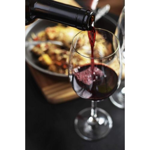  CASO WineComfort 180 Design Weinkuehlschrank fuer bis zu 180 Flaschen (bis zu 310 mm Hoehe), zwei Temperaturzonen 5-20°C, Getrankekuehlschrank