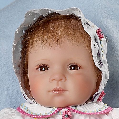  Waltraud Hanl The Dressed To Delight 21-Inch Baby Girl Doll by Ashton Drake