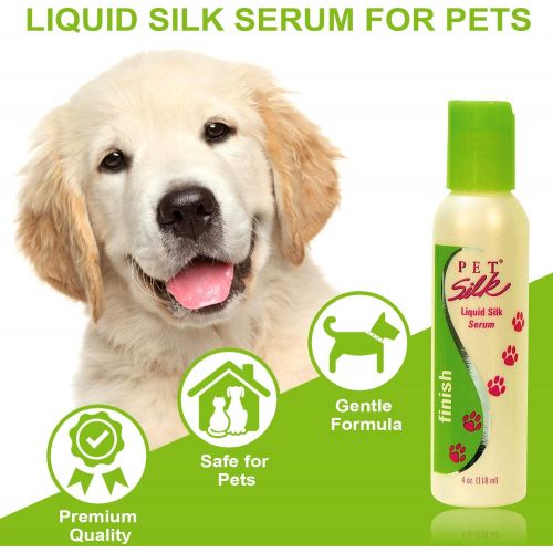  PET SILK INC. Pet Silk Liquid Silk Serum, 11.6-Ounce