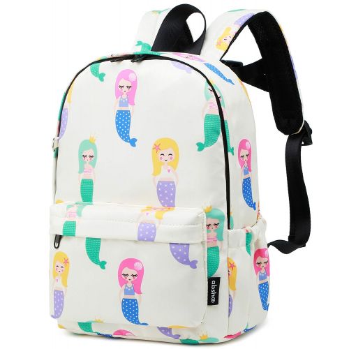  Abshoo Little Kids Mermaid Toddler Backpacks for Girls Preschool Backpack With Chest Strap (Mermaid Beige)