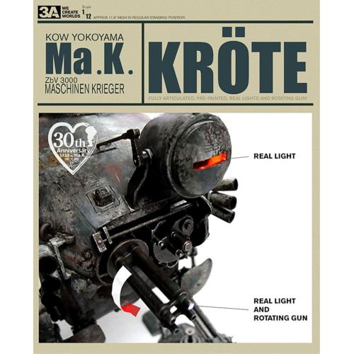  ThreeA Maschinen Krieger - Ma.K. KROTE (ABS&POM Figure)