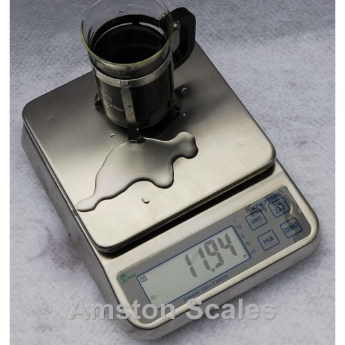  Tree Scales LW Measurements PORTION CONTROL FOOD KITCHEN 7 Lb WASHDOWN DIGITAL SCALE STAINLESS