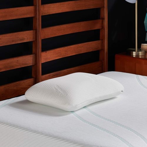 템퍼페딕 Tempur-Pedic TEMPUR Symphony Pillow, Soft Support, Adaptable Comfort Washable Cover, Assembled in the USA, 5 YR Warranty Standard White