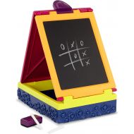 [아마존 핫딜] [아마존핫딜]B. toys by Battat B. Toys  Table Top Easel for Kids  Take It Easel  Double Sided  Chalkboard & Whiteboard  Portable & Foldable  Storage  Chalk, Markers, Eraser