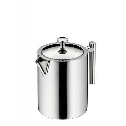  Alfi Teapot with integrated Stainless Steel Strainer, Dishwater Proof, Stainless Steel, Break-resistent, 1.4 Liter, 2109000140
