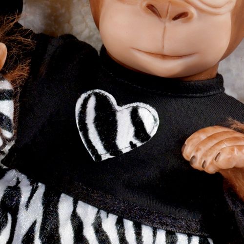  The Ashton-Drake Galleries Baby Chimpanzee Doll: Baby Binti by Ashton Drake